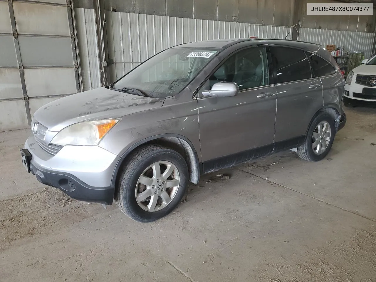 JHLRE487X8C074377 2008 Honda Cr-V Exl