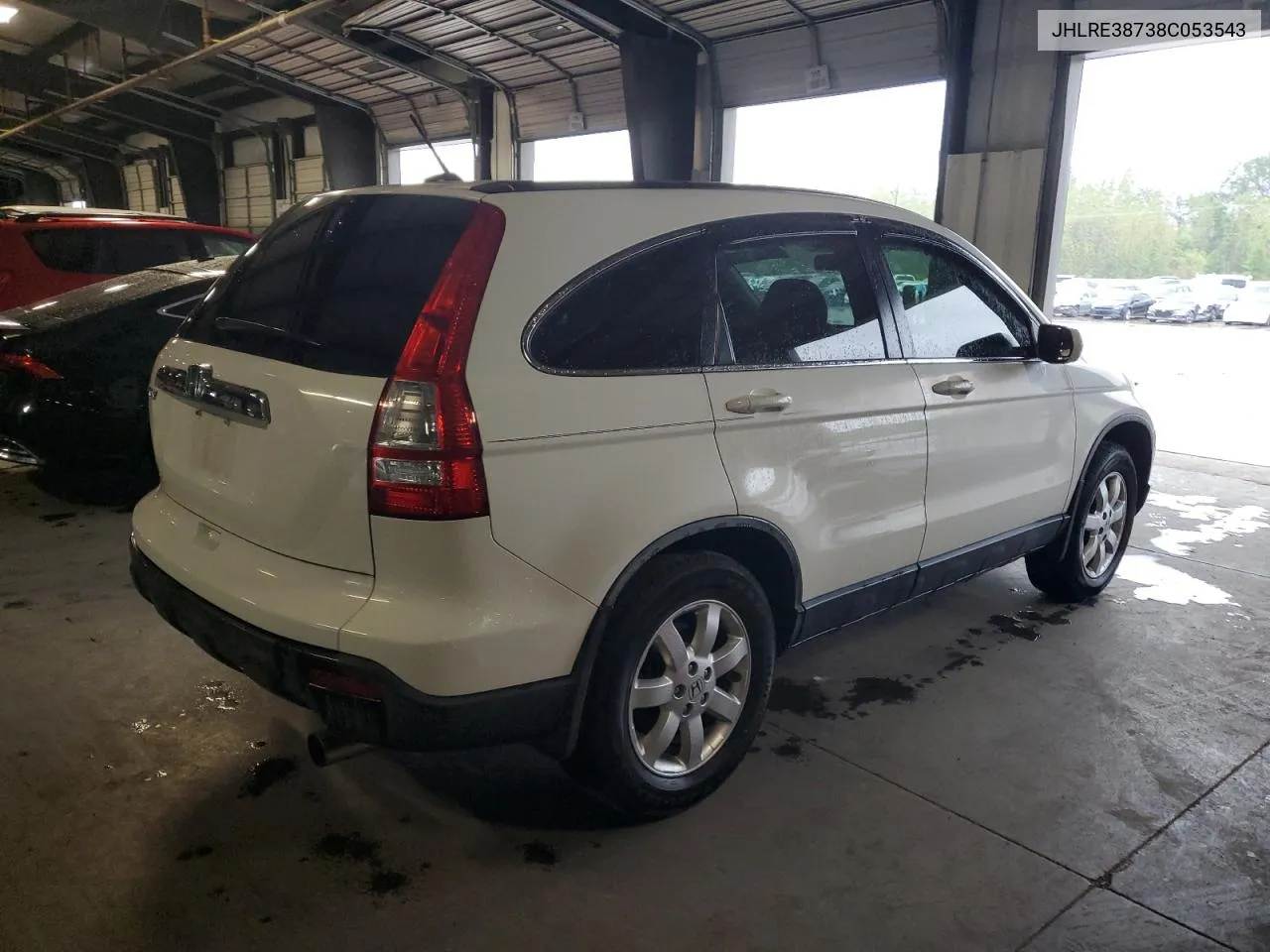 JHLRE38738C053543 2008 Honda Cr-V Exl