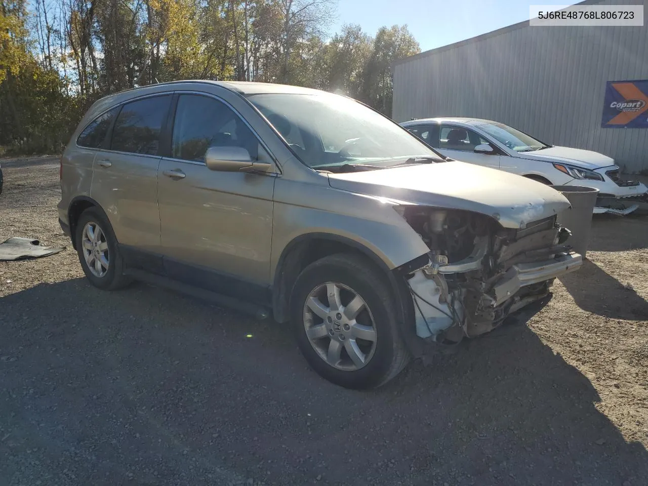 2008 Honda Cr-V Exl VIN: 5J6RE48768L806723 Lot: 73417814