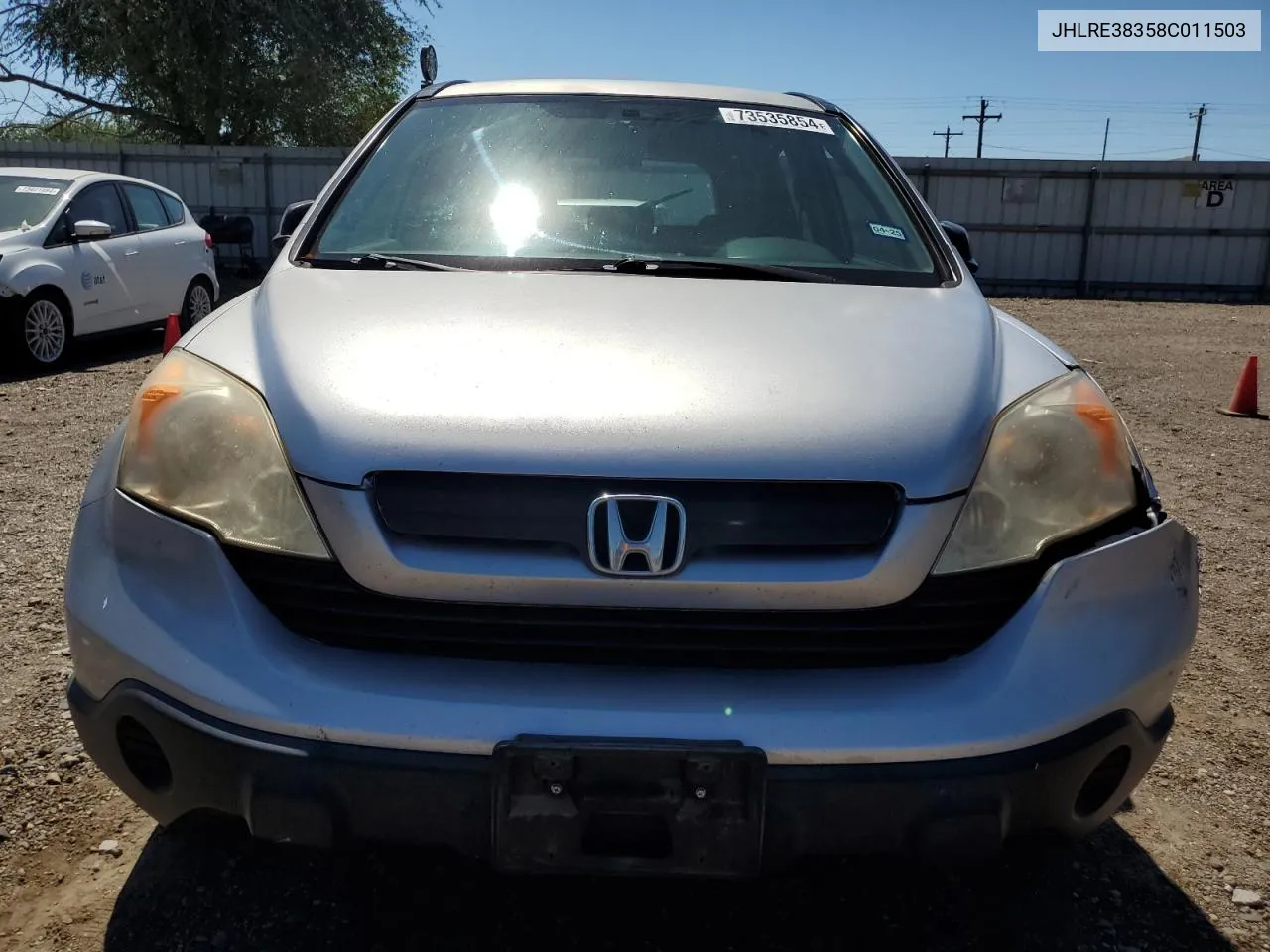 JHLRE38358C011503 2008 Honda Cr-V Lx