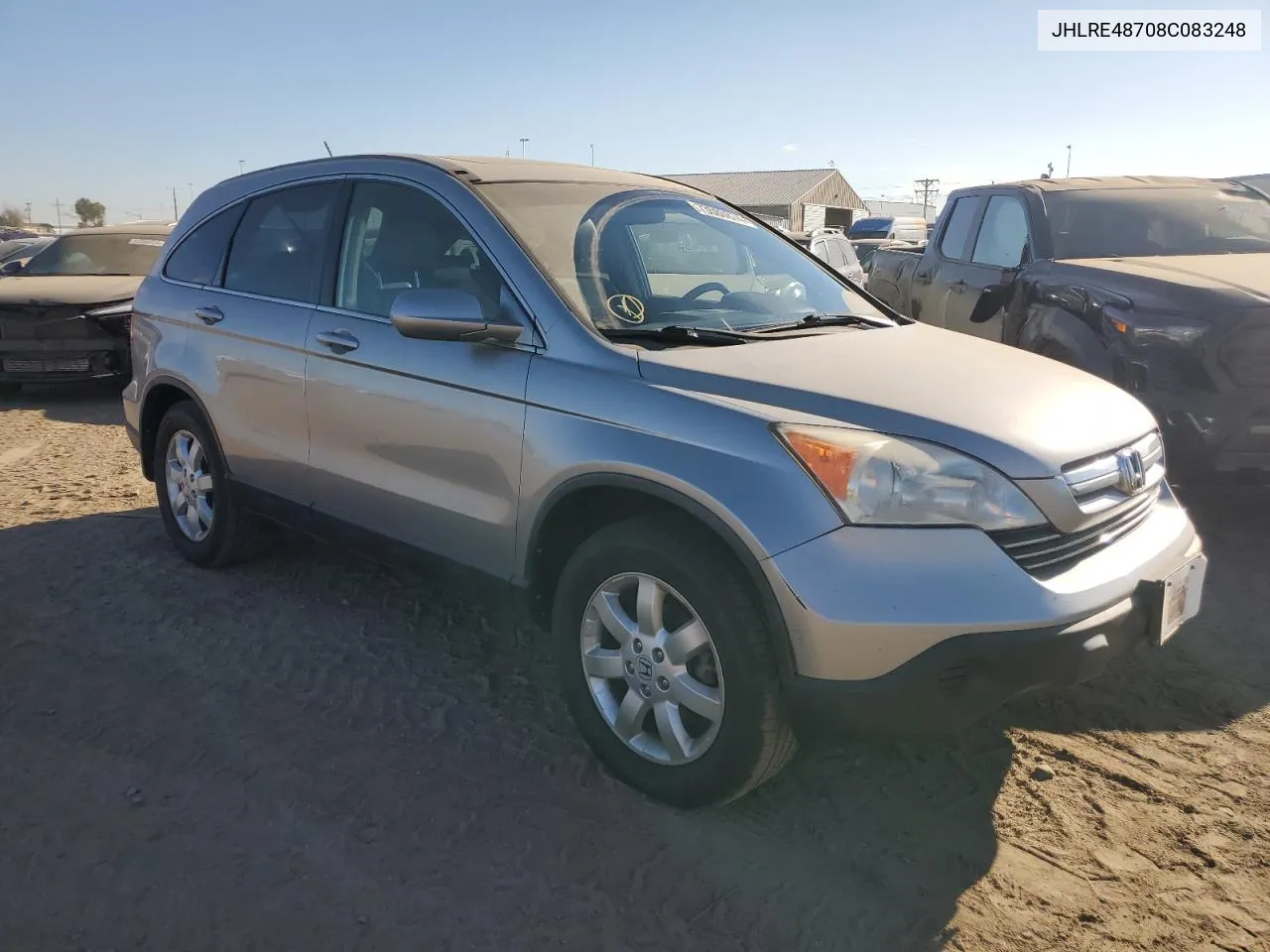 JHLRE48708C083248 2008 Honda Cr-V Exl