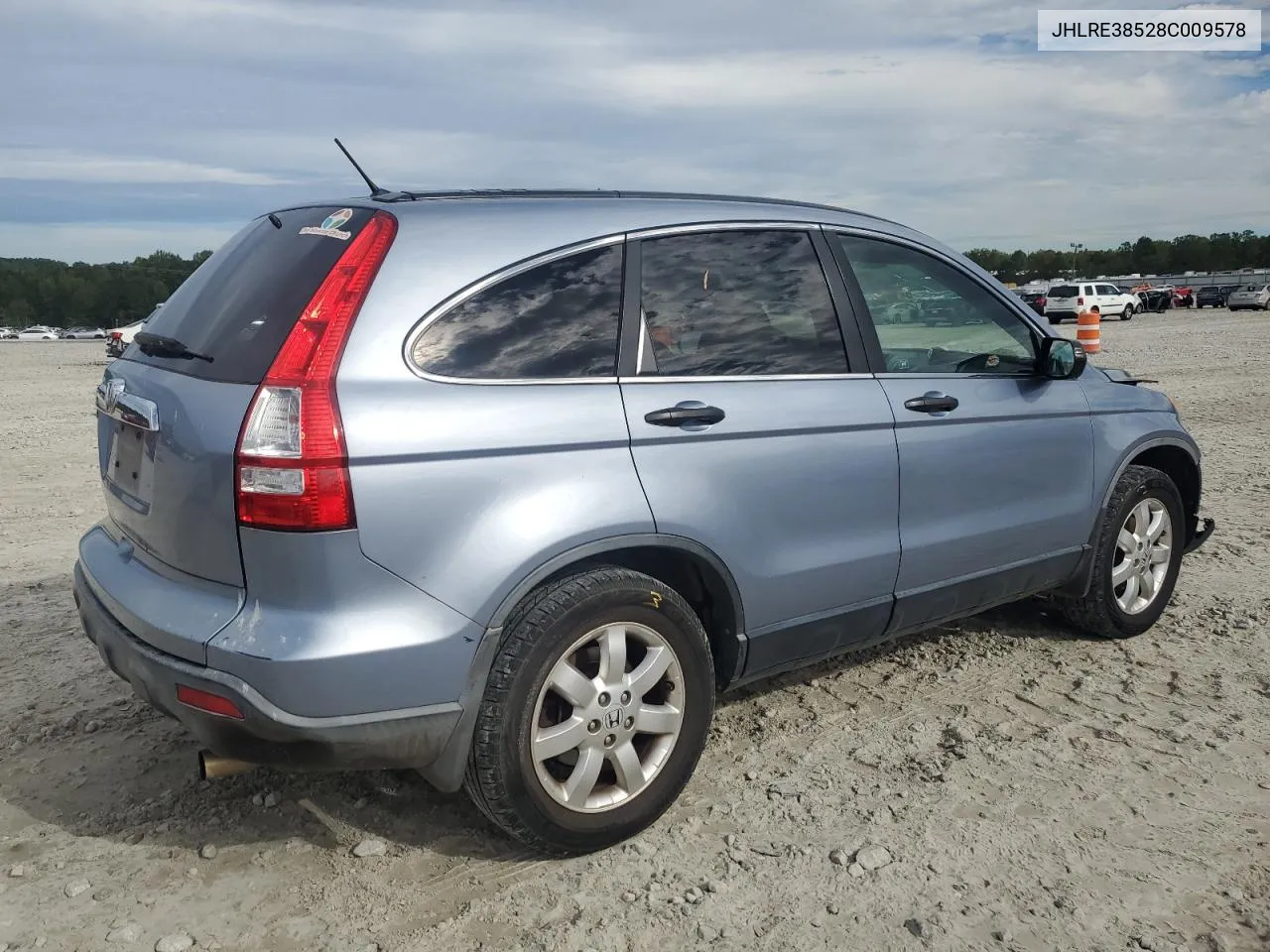 2008 Honda Cr-V Ex VIN: JHLRE38528C009578 Lot: 73827714