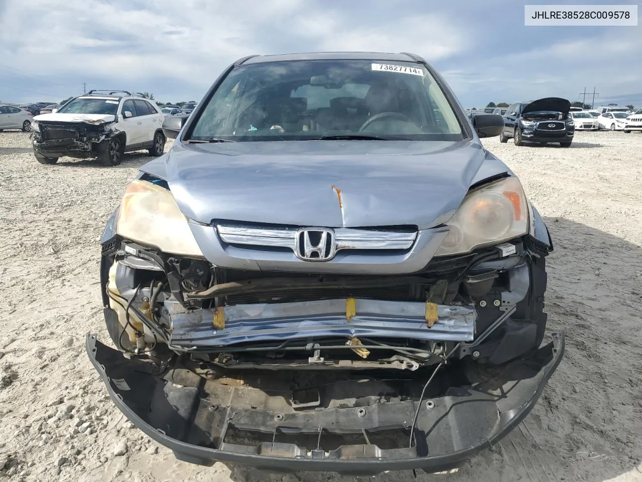 JHLRE38528C009578 2008 Honda Cr-V Ex