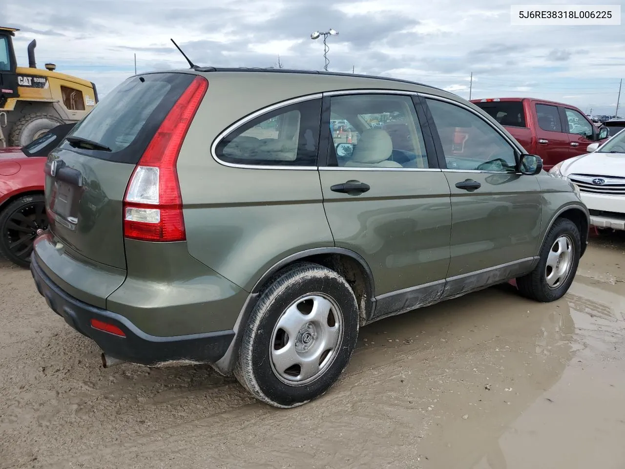 2008 Honda Cr-V Lx VIN: 5J6RE38318L006225 Lot: 73965814