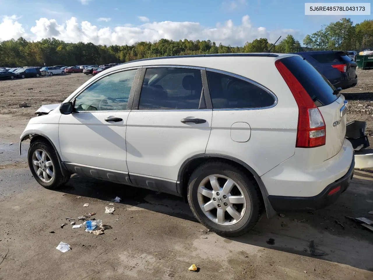 5J6RE48578L043173 2008 Honda Cr-V Ex