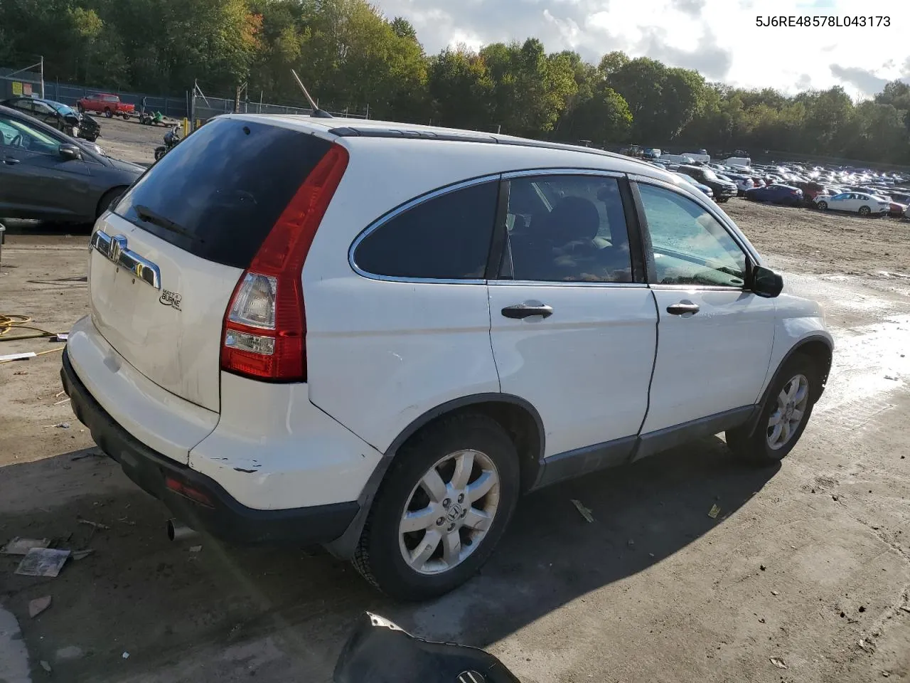 5J6RE48578L043173 2008 Honda Cr-V Ex