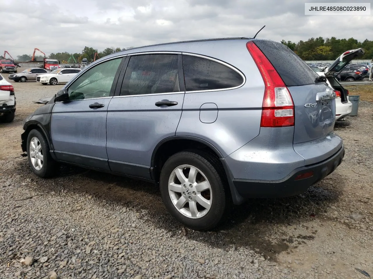 2008 Honda Cr-V Ex VIN: JHLRE48508C023890 Lot: 74015294