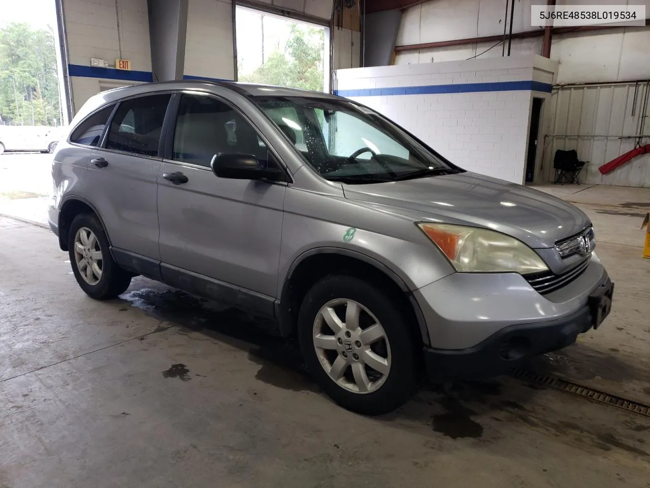 2008 Honda Cr-V Ex VIN: 5J6RE48538L019534 Lot: 74063104