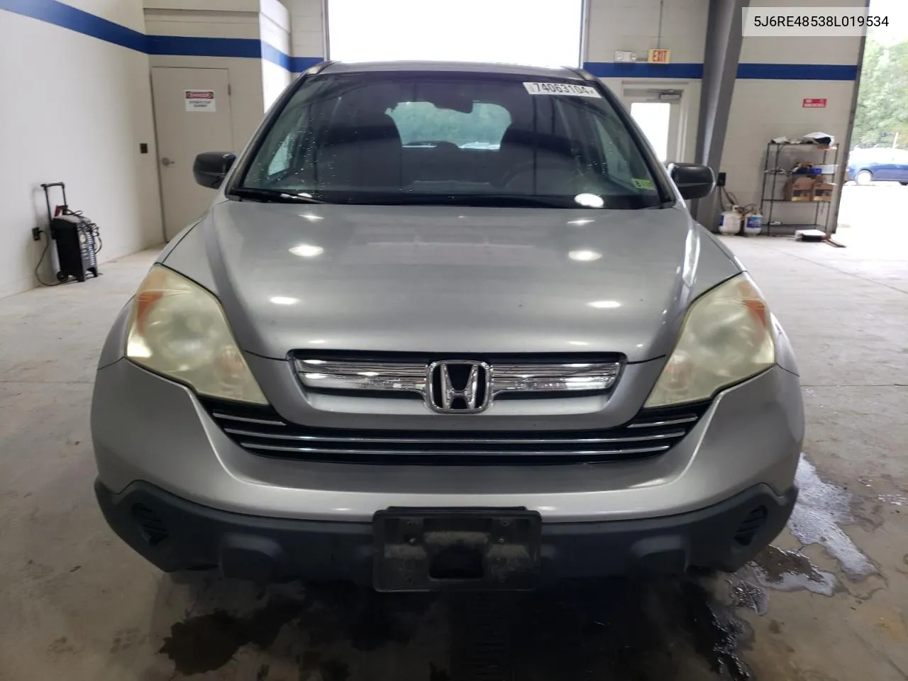 2008 Honda Cr-V Ex VIN: 5J6RE48538L019534 Lot: 74063104