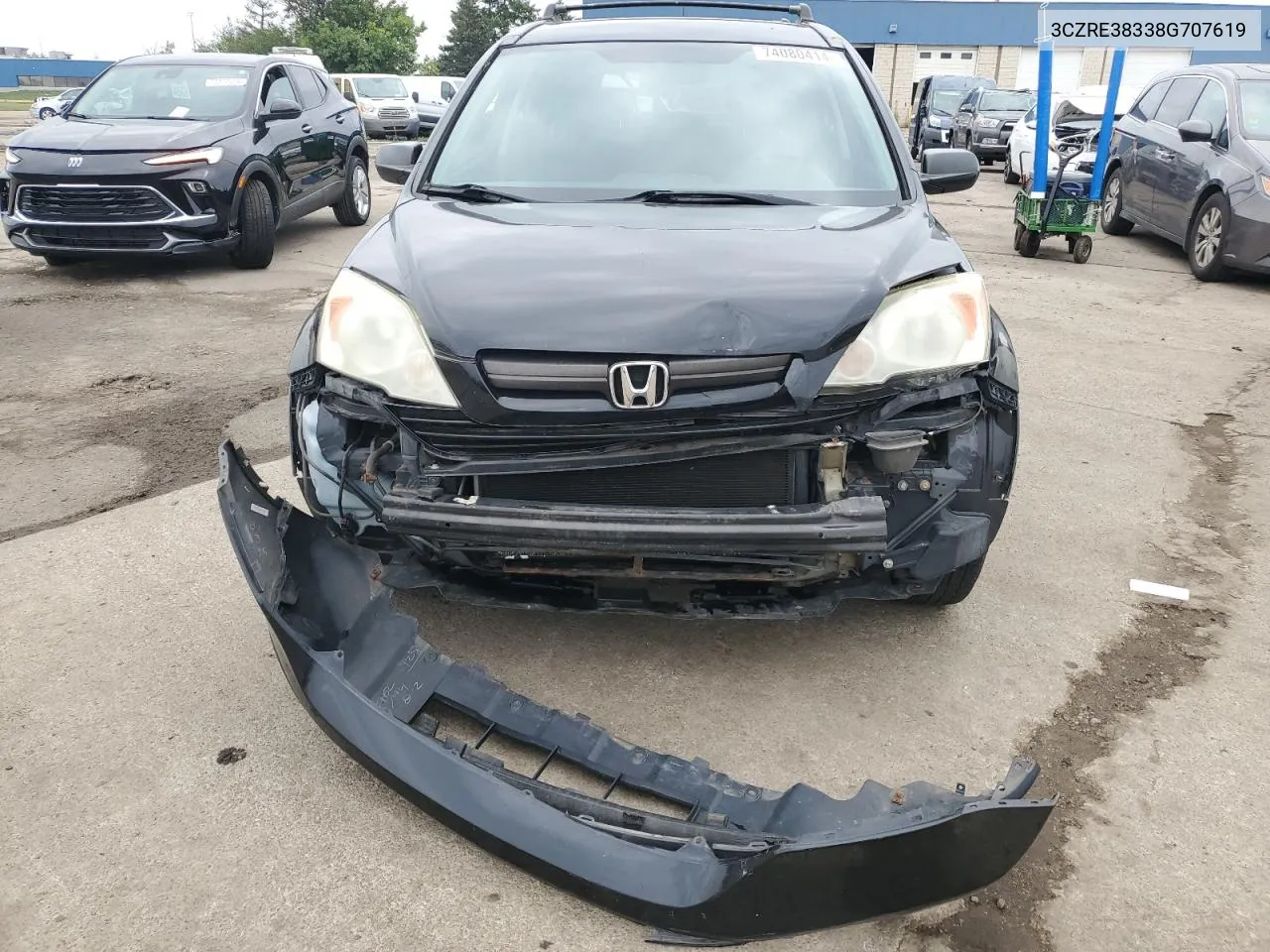 3CZRE38338G707619 2008 Honda Cr-V Lx