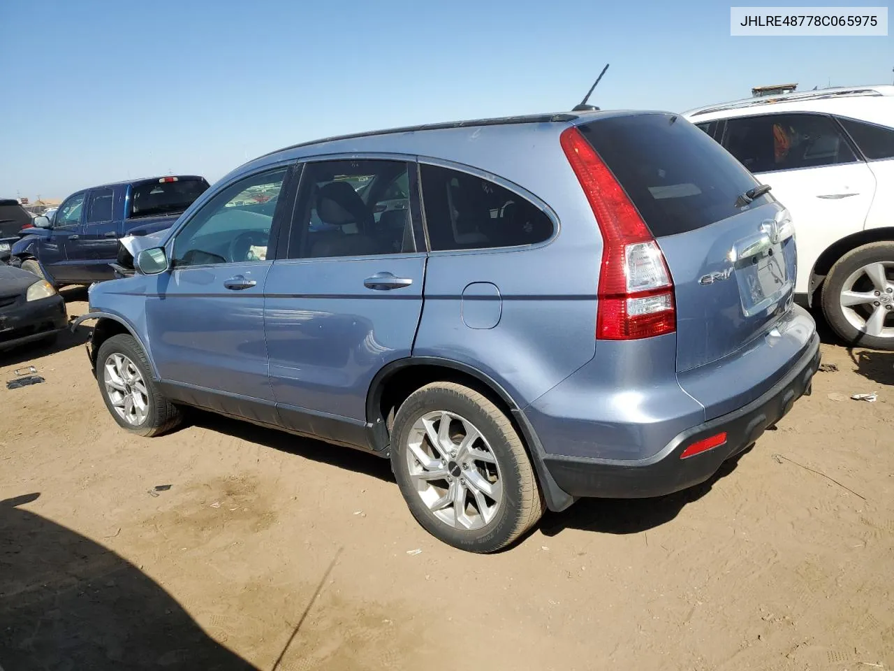 JHLRE48778C065975 2008 Honda Cr-V Exl