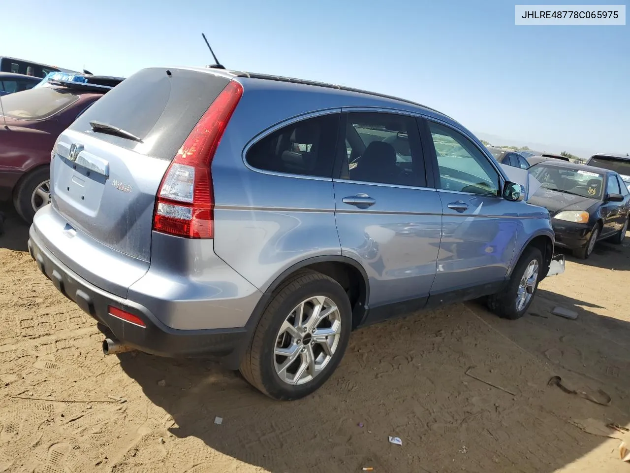 JHLRE48778C065975 2008 Honda Cr-V Exl