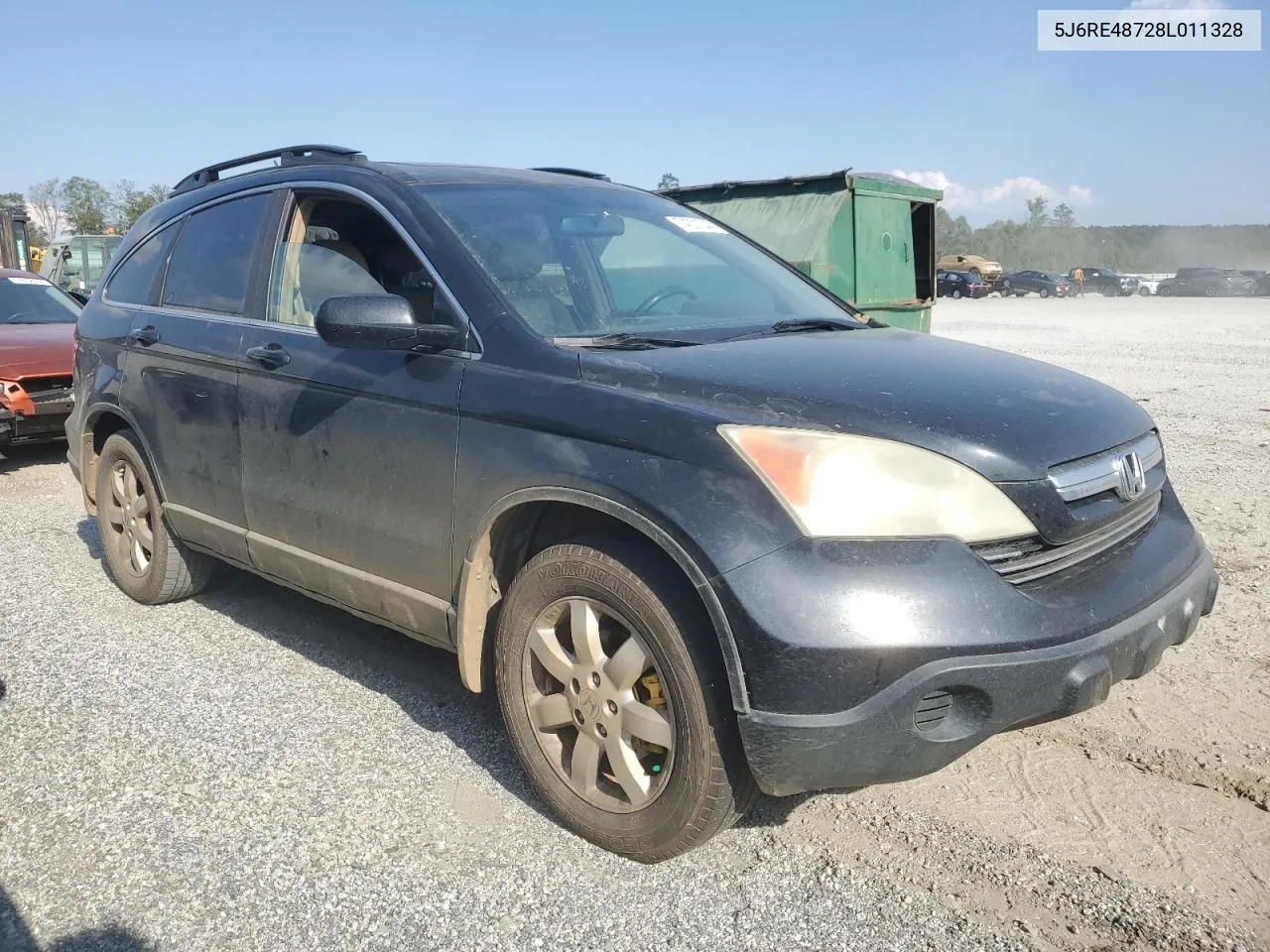 2008 Honda Cr-V Exl VIN: 5J6RE48728L011328 Lot: 74301244