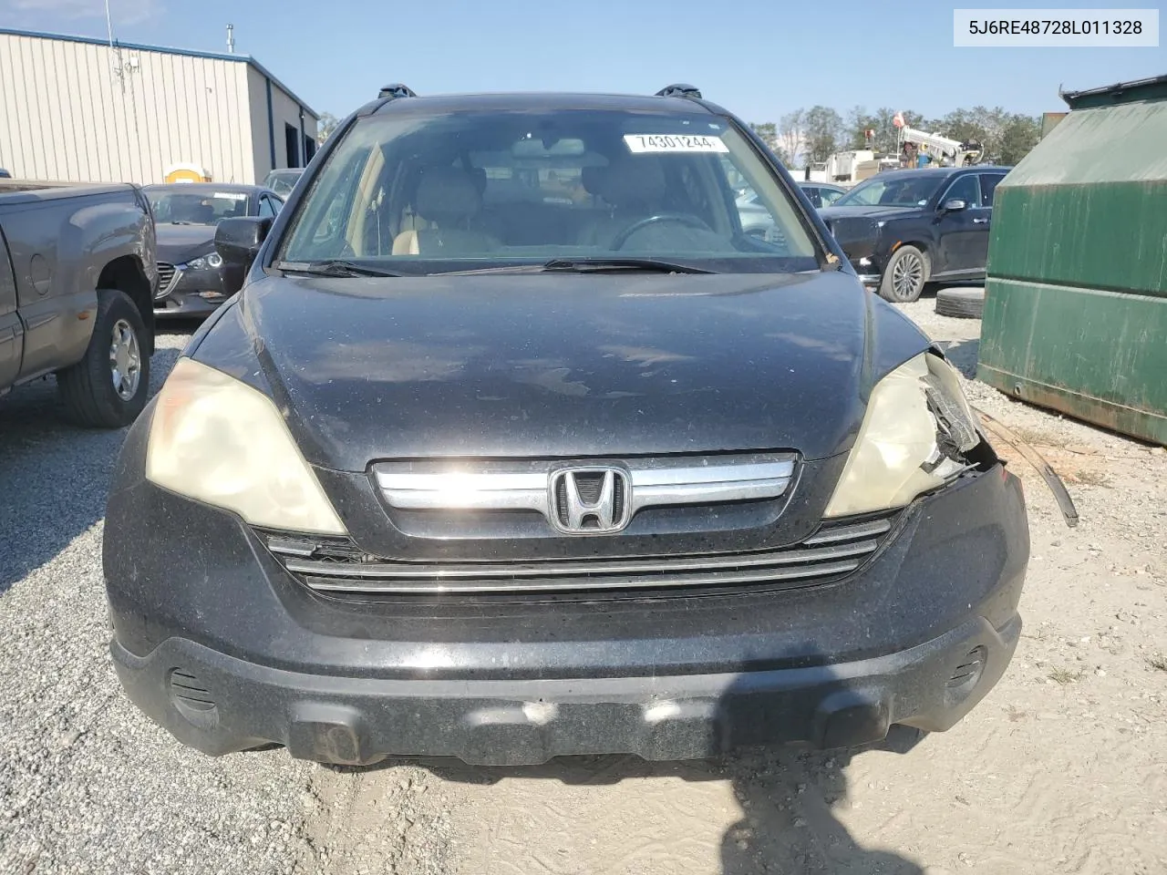 2008 Honda Cr-V Exl VIN: 5J6RE48728L011328 Lot: 74301244