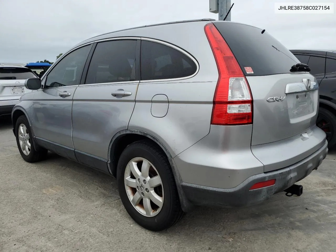 JHLRE38758C027154 2008 Honda Cr-V Exl