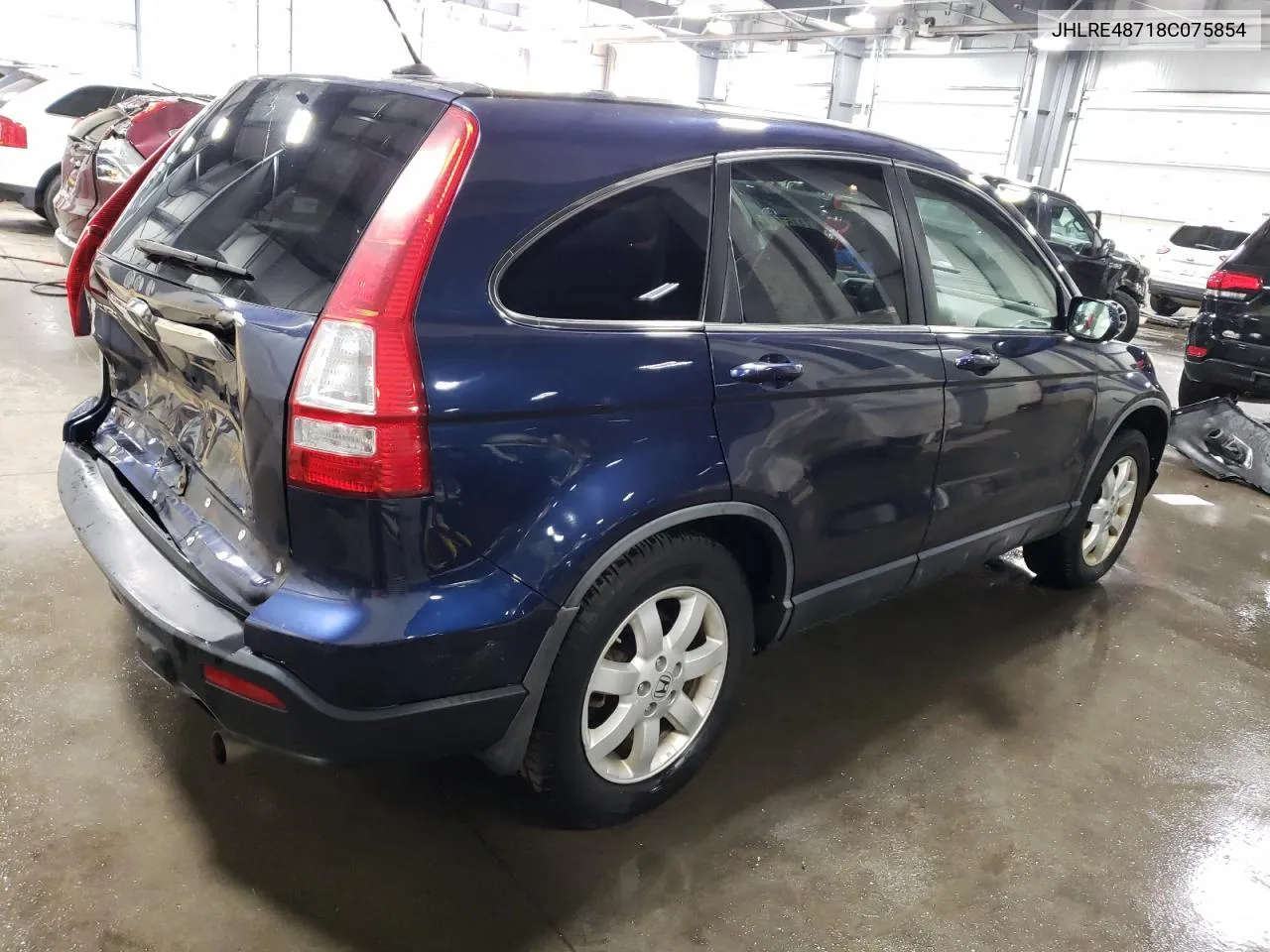 2008 Honda Cr-V Exl VIN: JHLRE48718C075854 Lot: 74467674