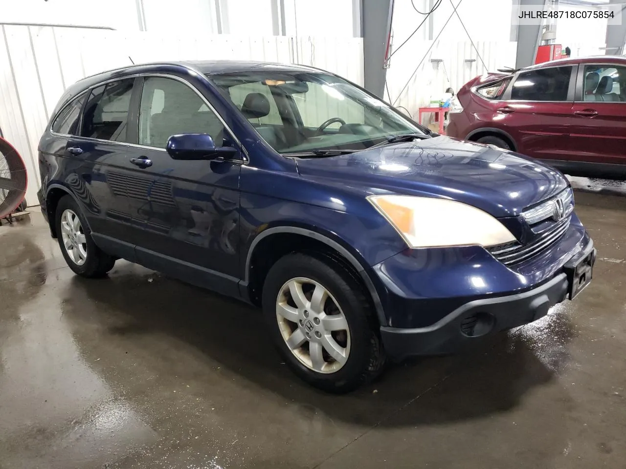 2008 Honda Cr-V Exl VIN: JHLRE48718C075854 Lot: 74467674