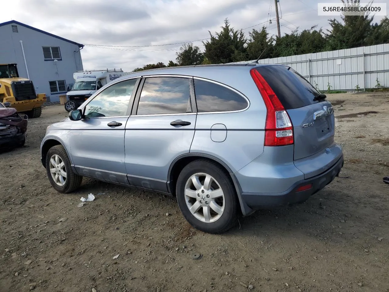 2008 Honda Cr-V Ex VIN: 5J6RE48588L004009 Lot: 74485094