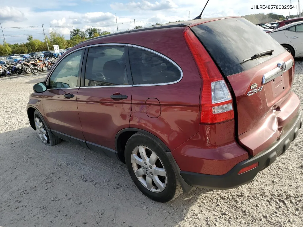 JHLRE48578C025541 2008 Honda Cr-V Ex