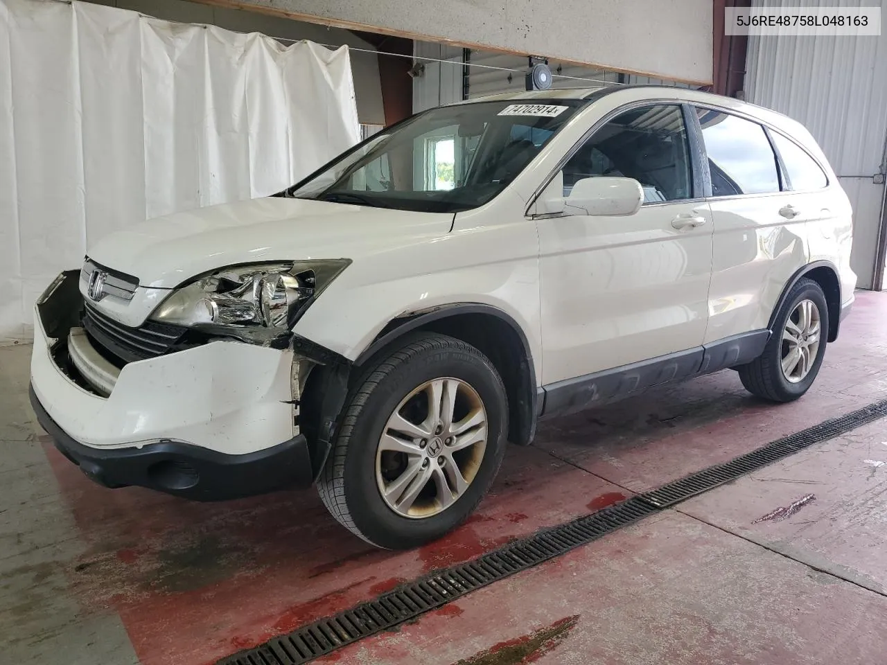 5J6RE48758L048163 2008 Honda Cr-V Exl