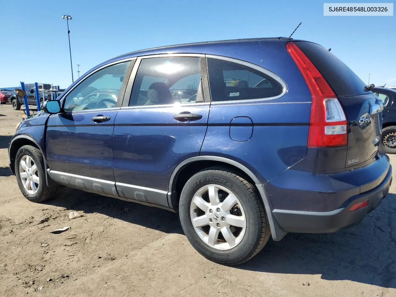 2008 Honda Cr-V Ex VIN: 5J6RE48548L003326 Lot: 74720834