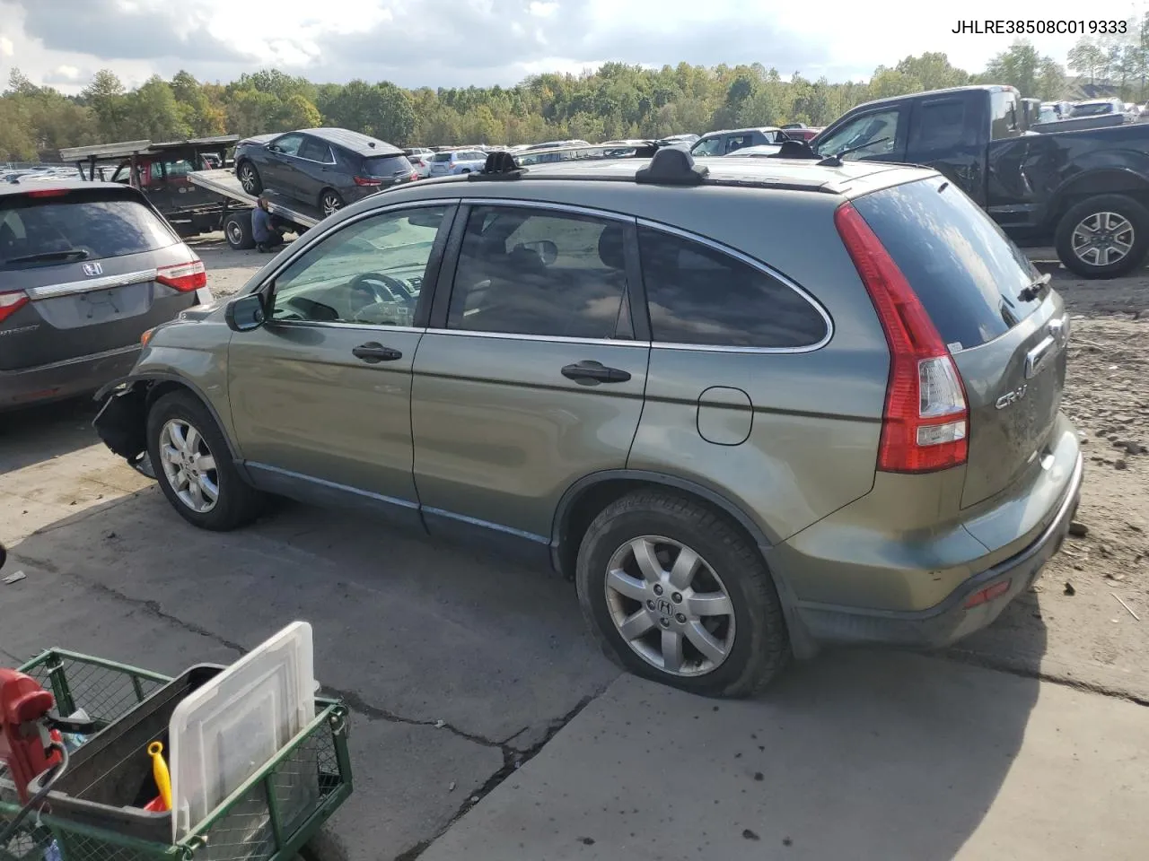 JHLRE38508C019333 2008 Honda Cr-V Ex