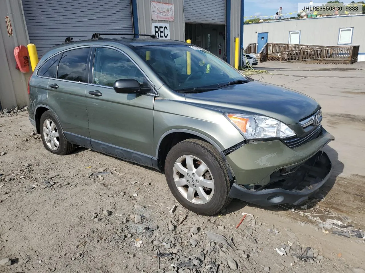 JHLRE38508C019333 2008 Honda Cr-V Ex