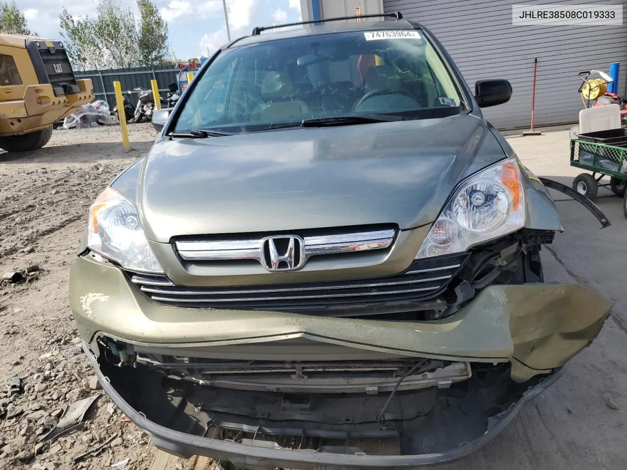 2008 Honda Cr-V Ex VIN: JHLRE38508C019333 Lot: 74763964