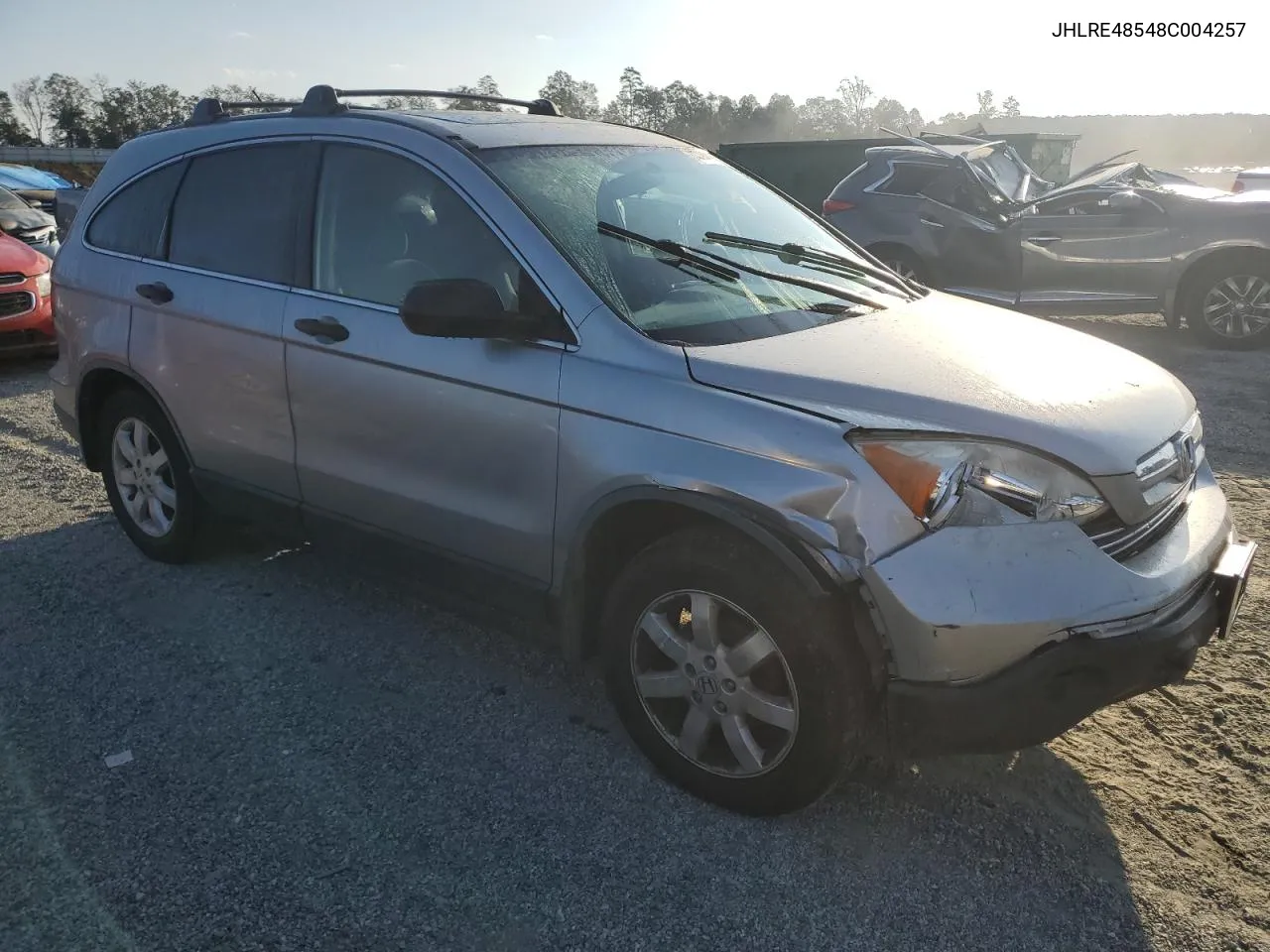 JHLRE48548C004257 2008 Honda Cr-V Ex