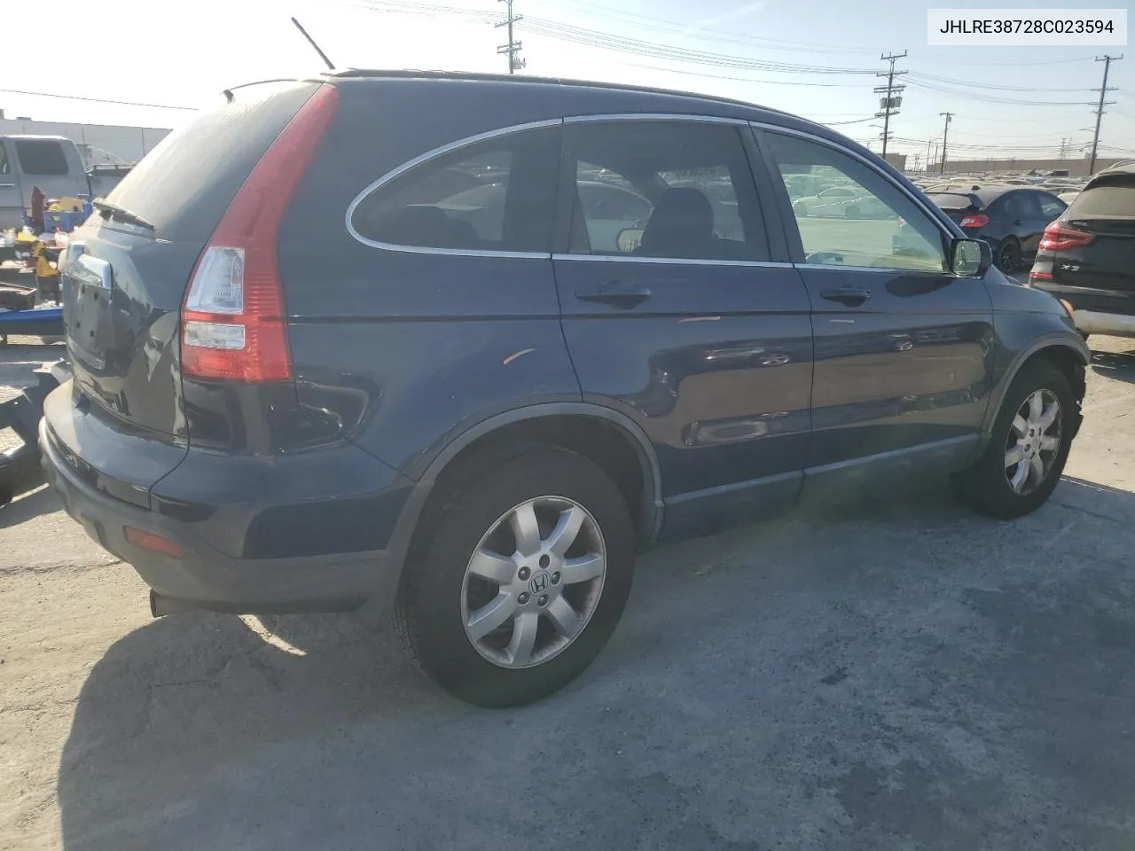 JHLRE38728C023594 2008 Honda Cr-V Exl