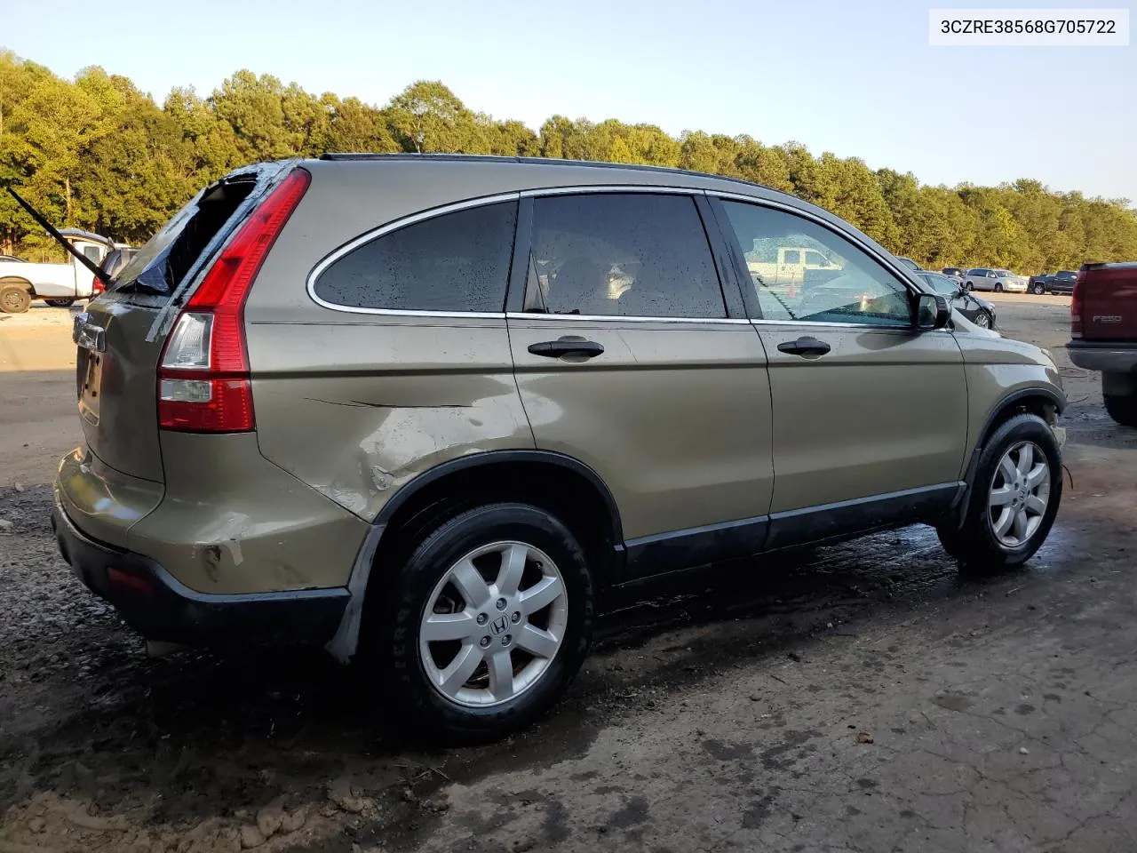 3CZRE38568G705722 2008 Honda Cr-V Ex