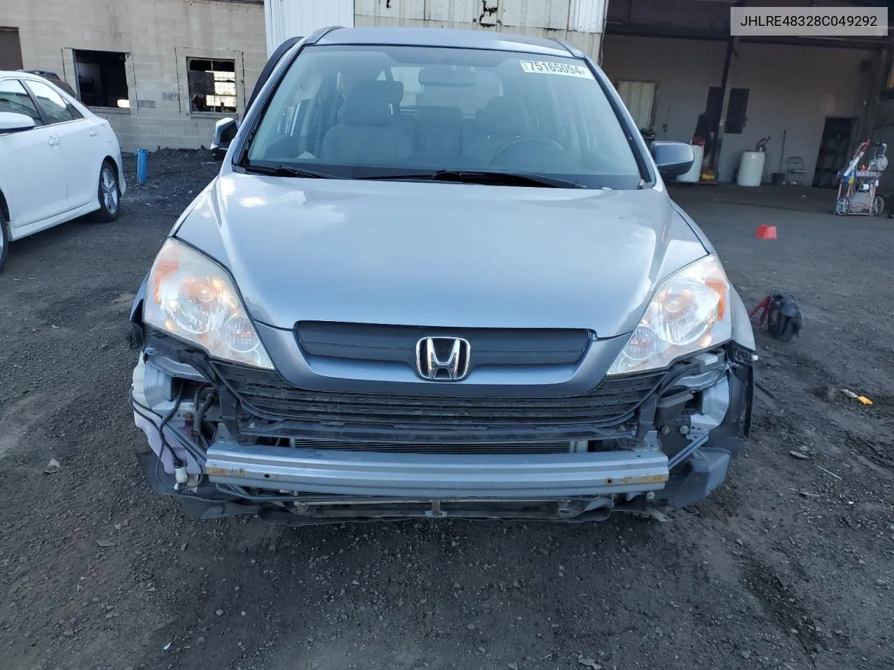 2008 Honda Cr-V Lx VIN: JHLRE48328C049292 Lot: 75165094