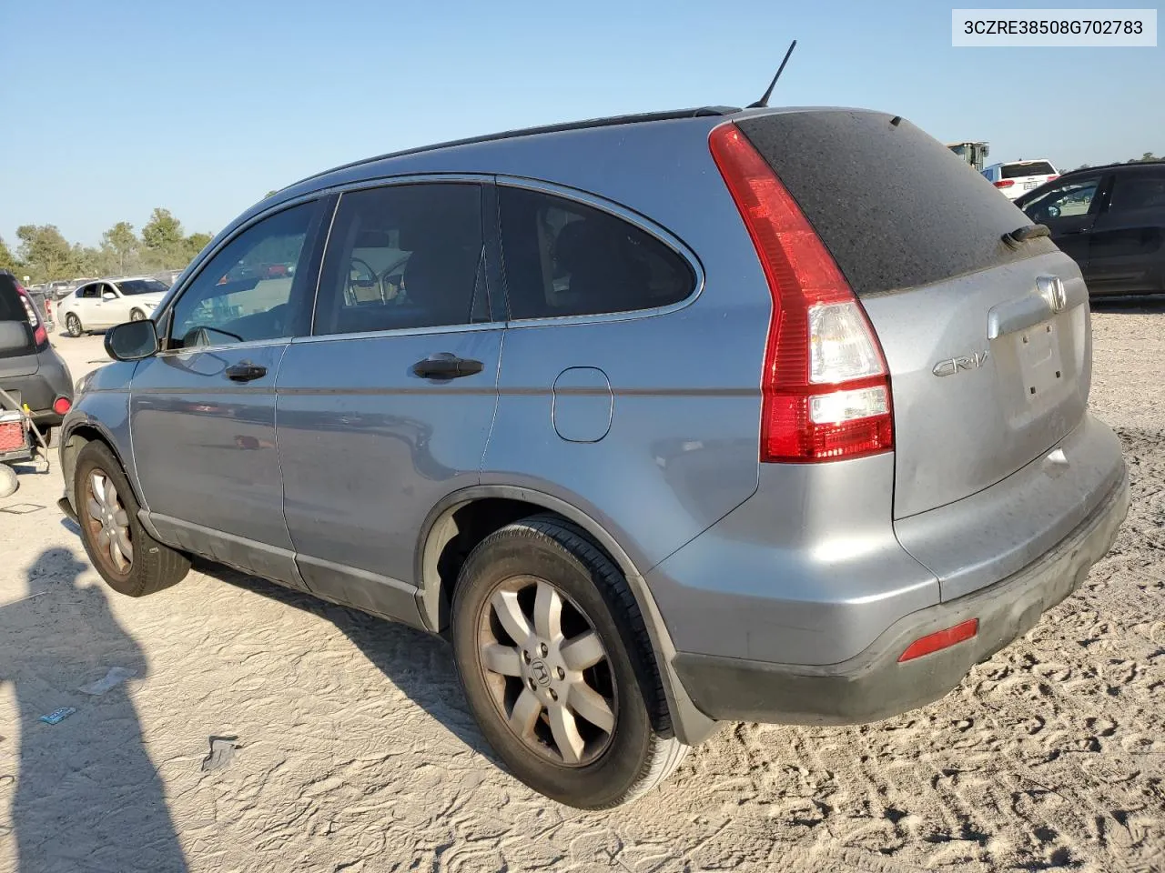 2008 Honda Cr-V Ex VIN: 3CZRE38508G702783 Lot: 75265034