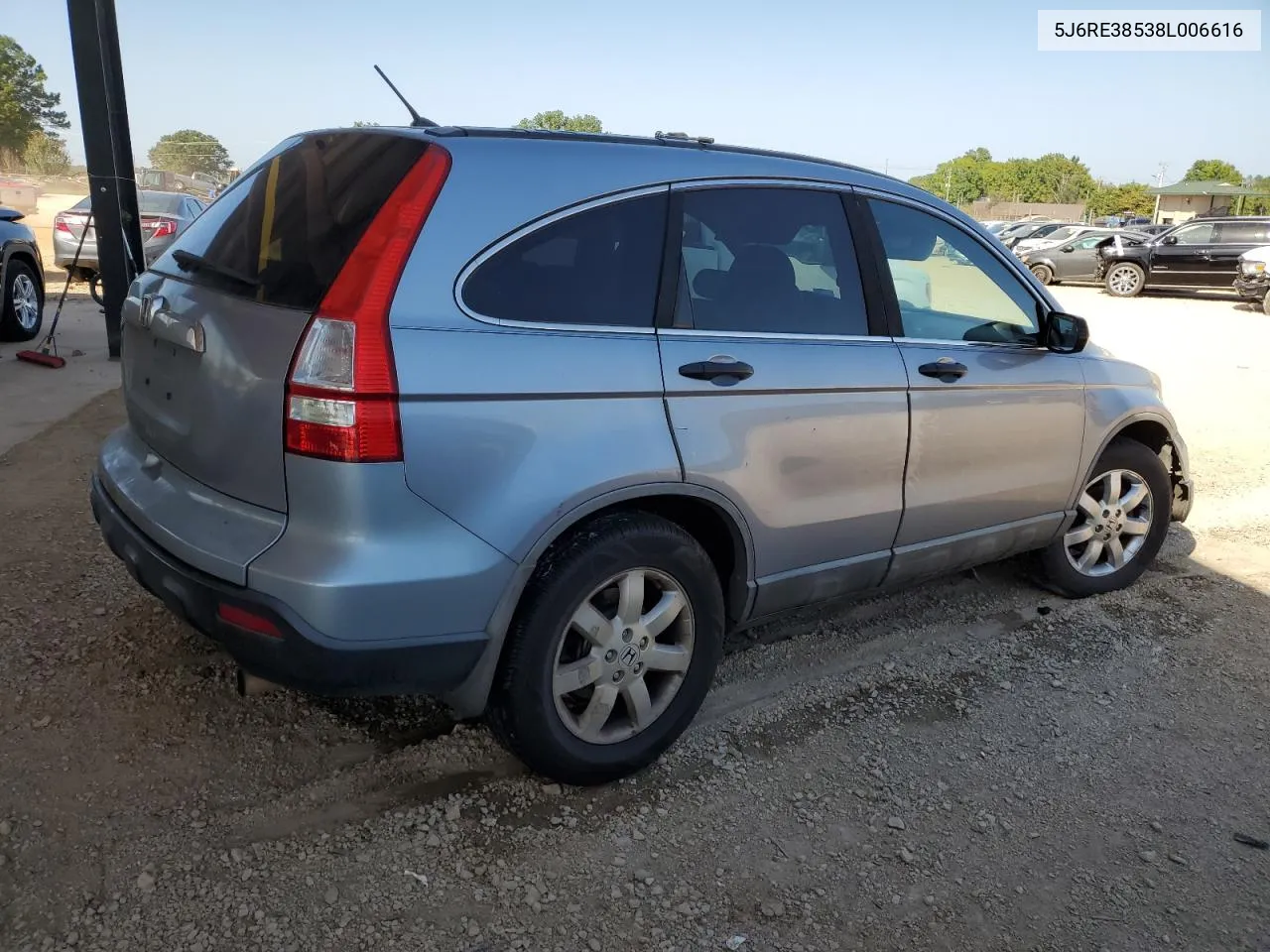 2008 Honda Cr-V Ex VIN: 5J6RE38538L006616 Lot: 75446524