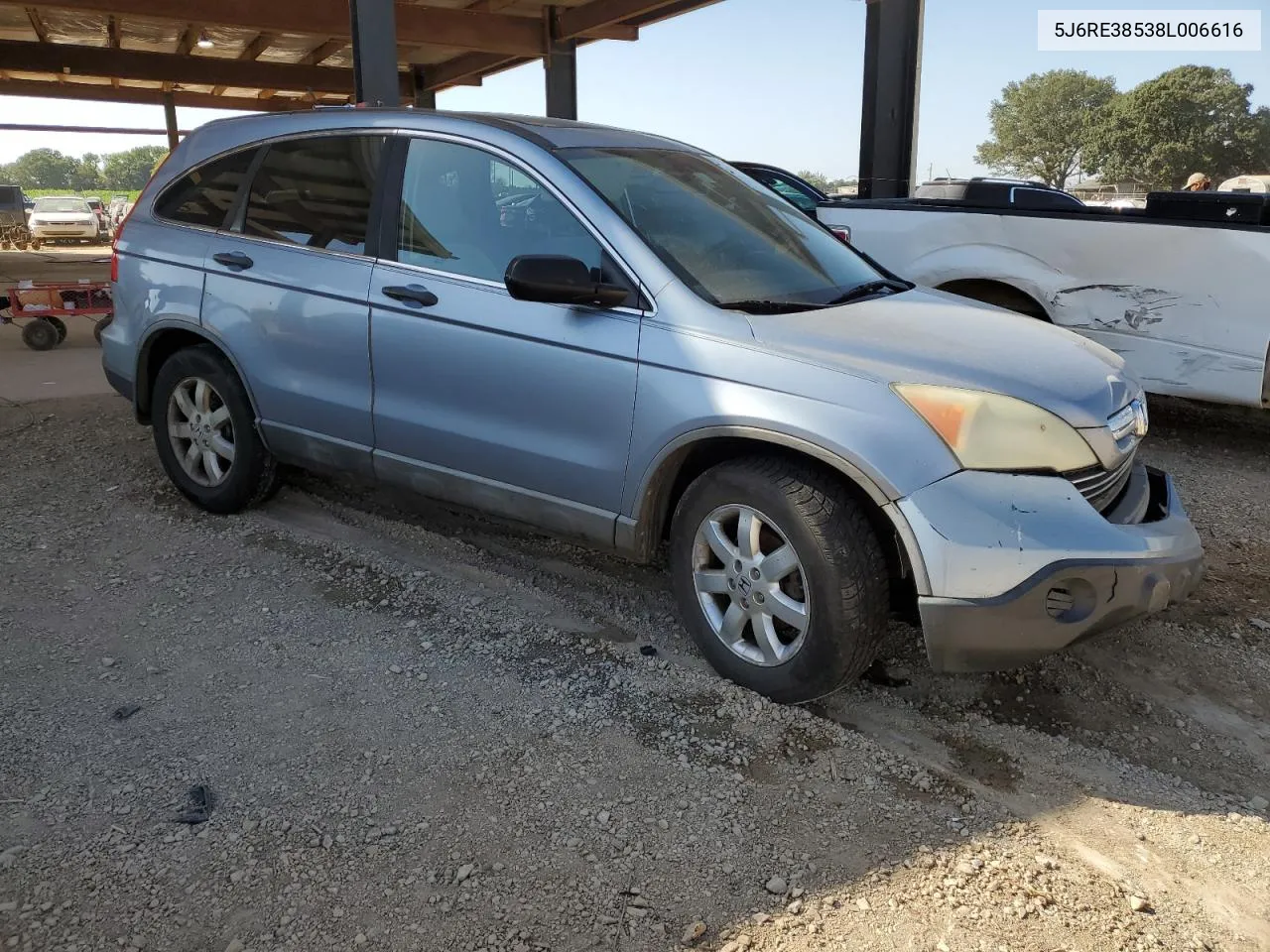 5J6RE38538L006616 2008 Honda Cr-V Ex