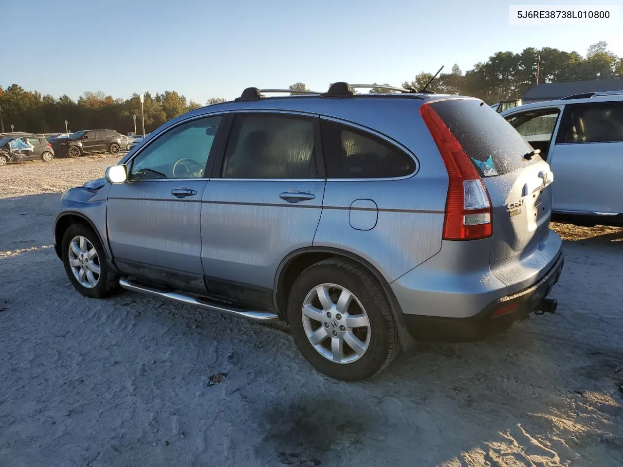 2008 Honda Cr-V Exl VIN: 5J6RE38738L010800 Lot: 75562534