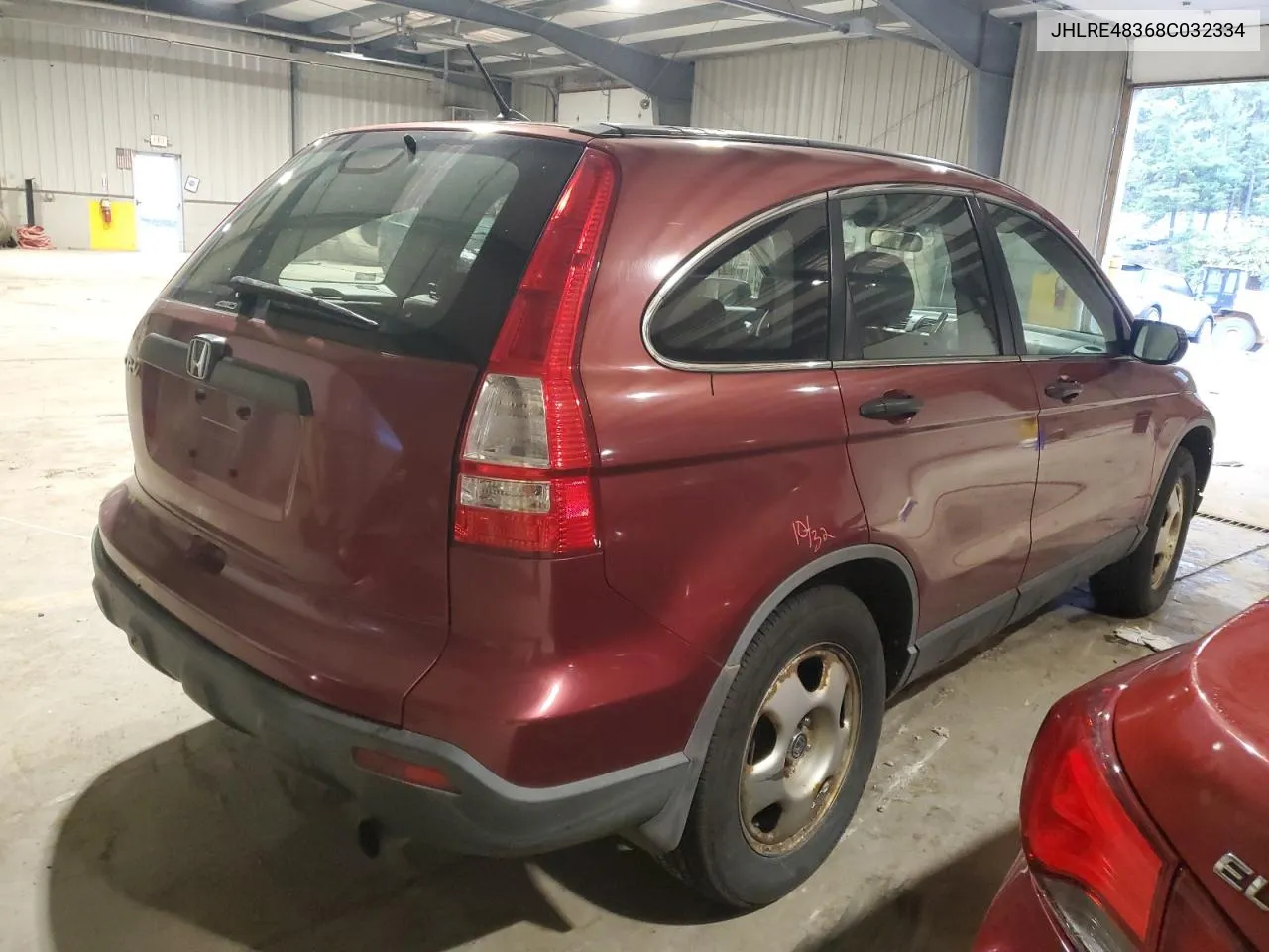 JHLRE48368C032334 2008 Honda Cr-V Lx