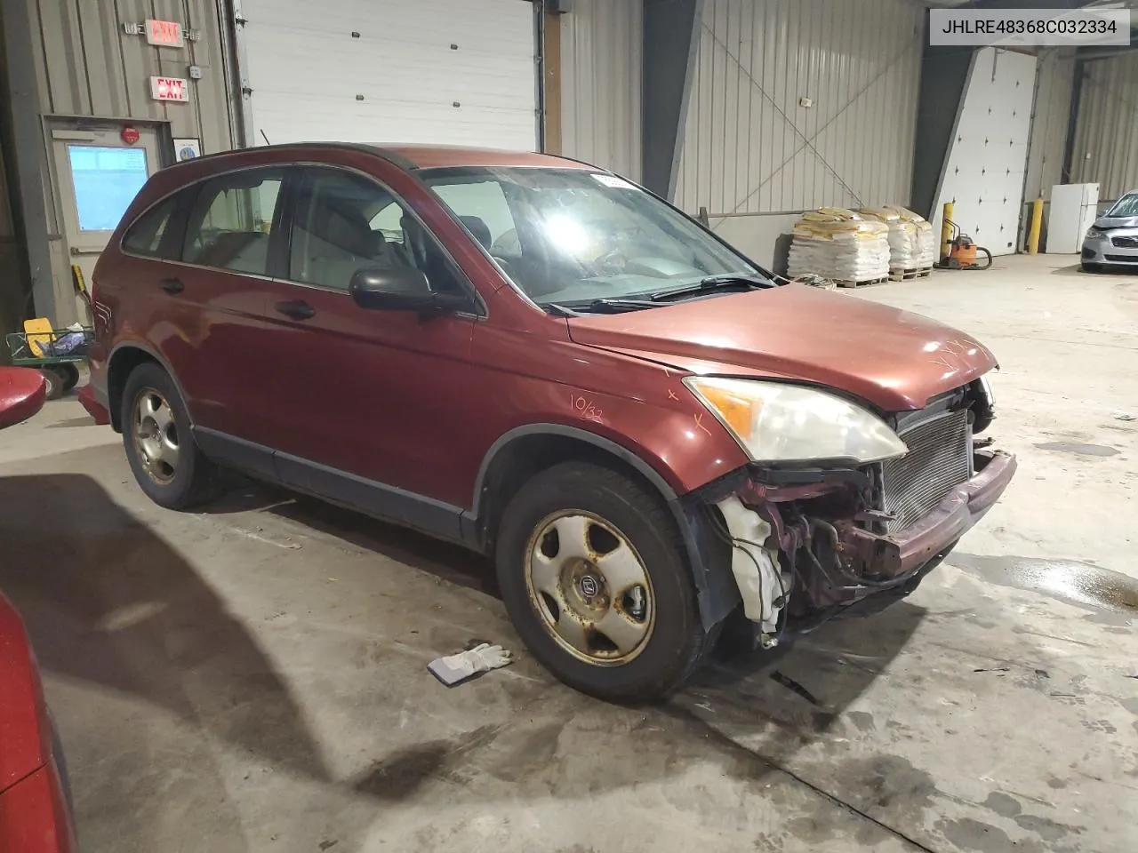 JHLRE48368C032334 2008 Honda Cr-V Lx