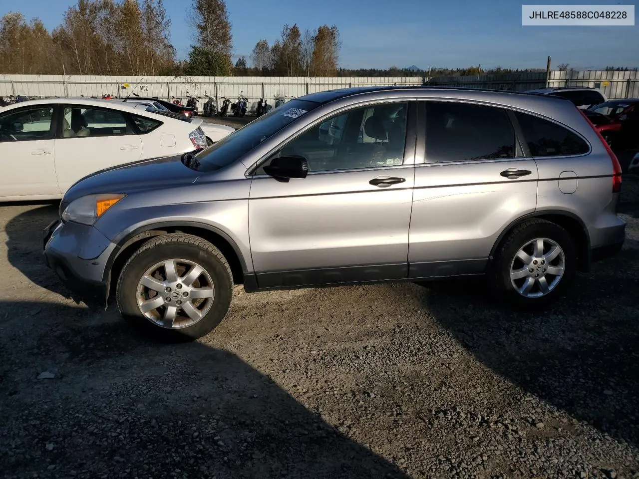 JHLRE48588C048228 2008 Honda Cr-V Ex