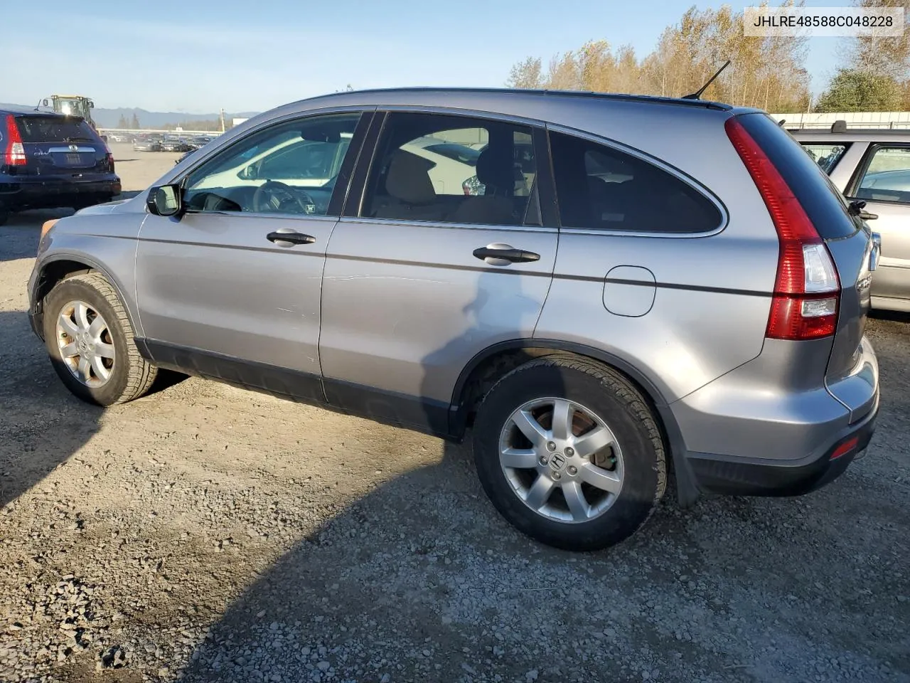 2008 Honda Cr-V Ex VIN: JHLRE48588C048228 Lot: 75665344