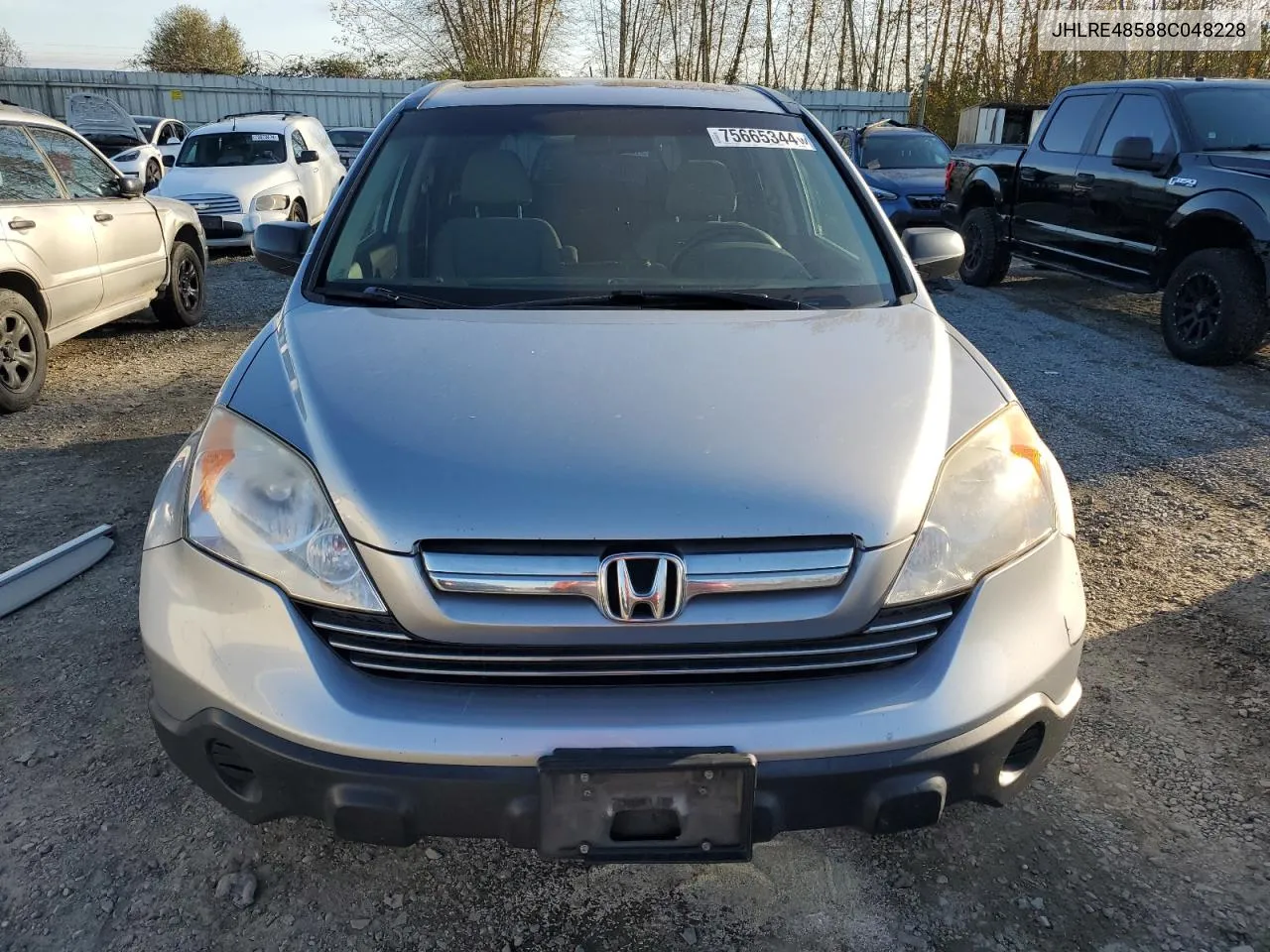 JHLRE48588C048228 2008 Honda Cr-V Ex