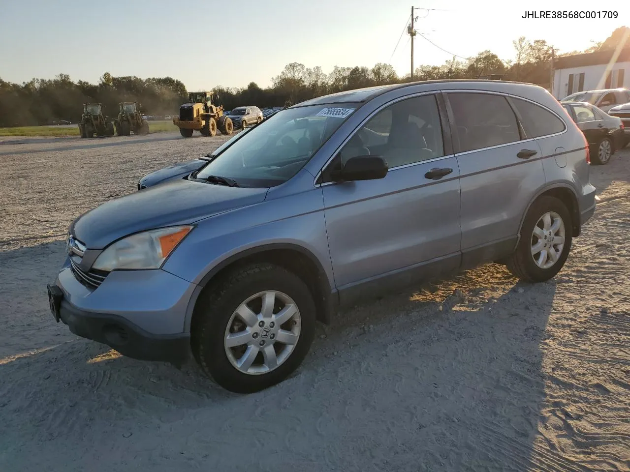 JHLRE38568C001709 2008 Honda Cr-V Ex