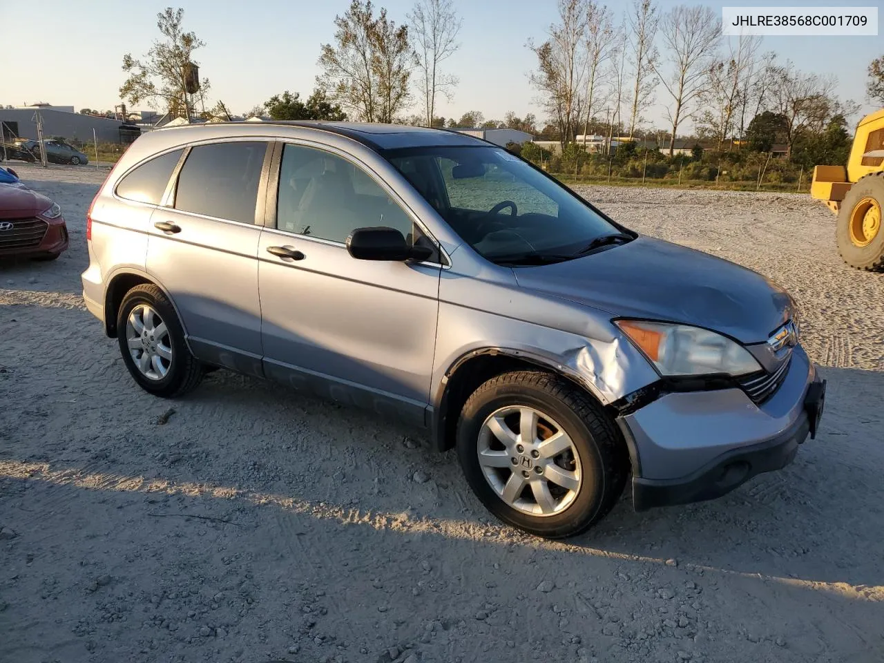 2008 Honda Cr-V Ex VIN: JHLRE38568C001709 Lot: 75665634