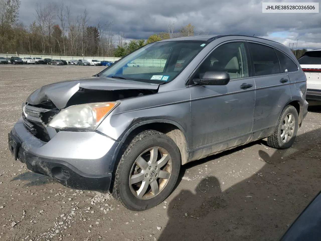 JHLRE38528C036506 2008 Honda Cr-V Ex