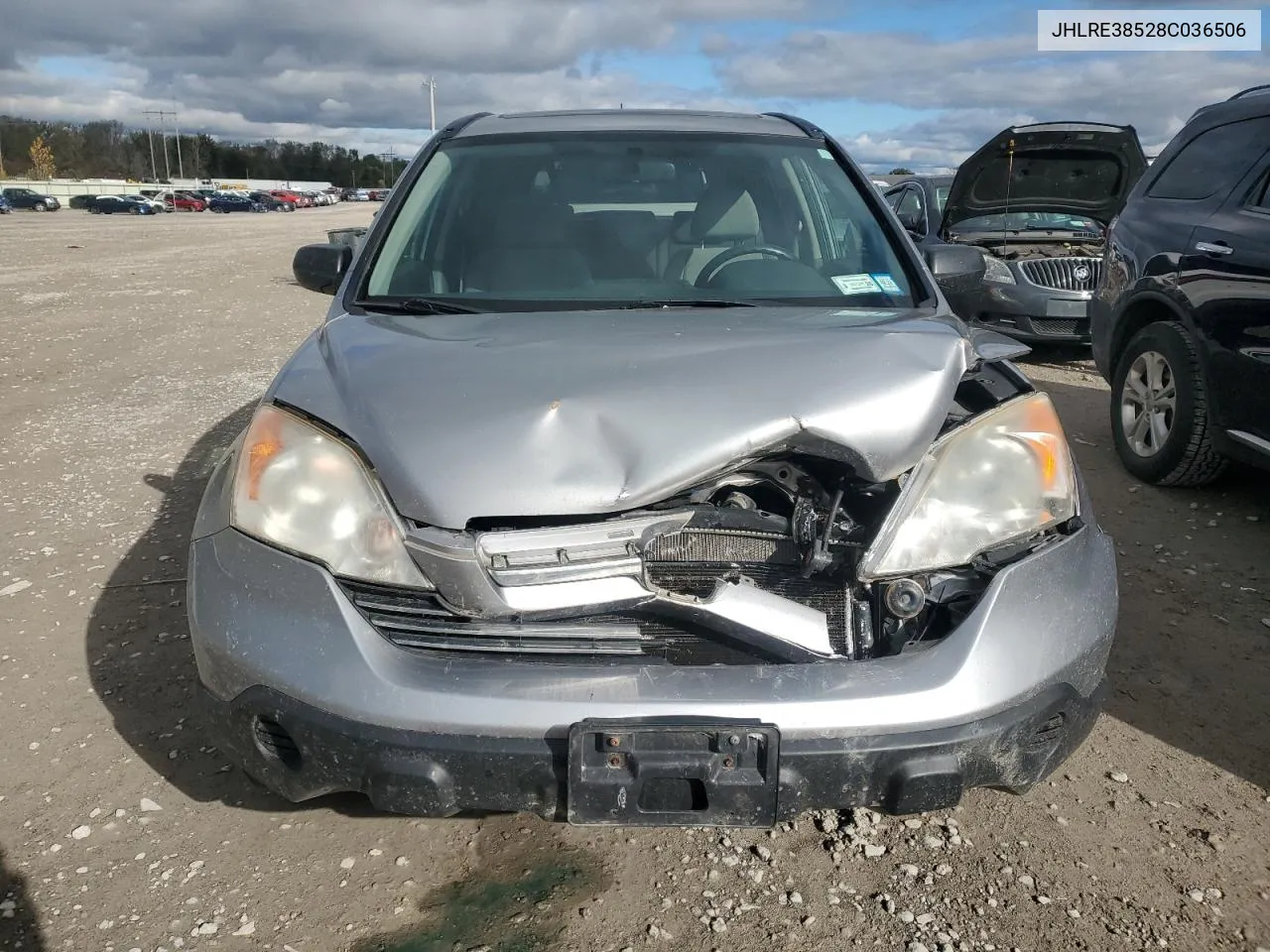 JHLRE38528C036506 2008 Honda Cr-V Ex