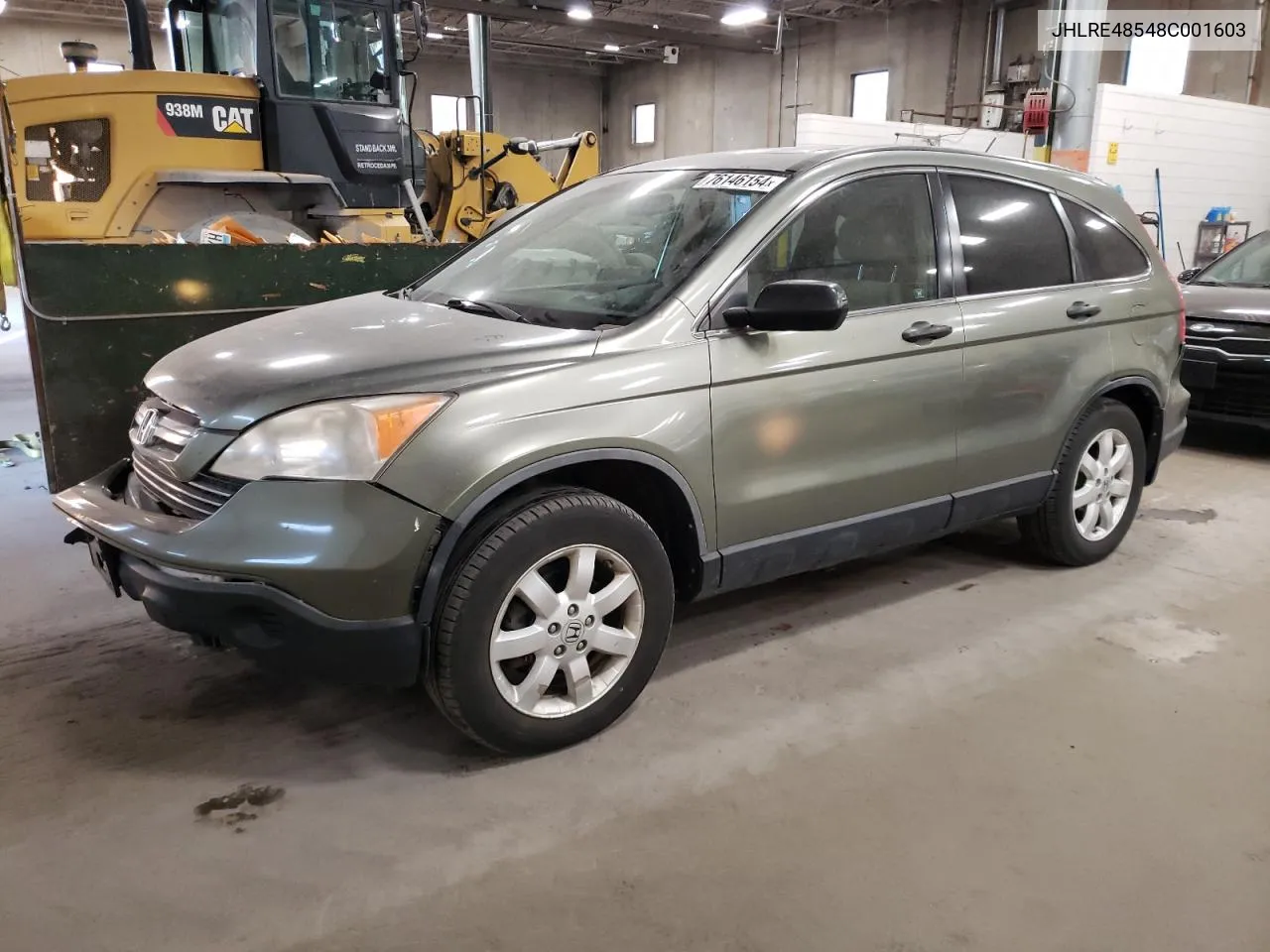 2008 Honda Cr-V Ex VIN: JHLRE48548C001603 Lot: 76146154