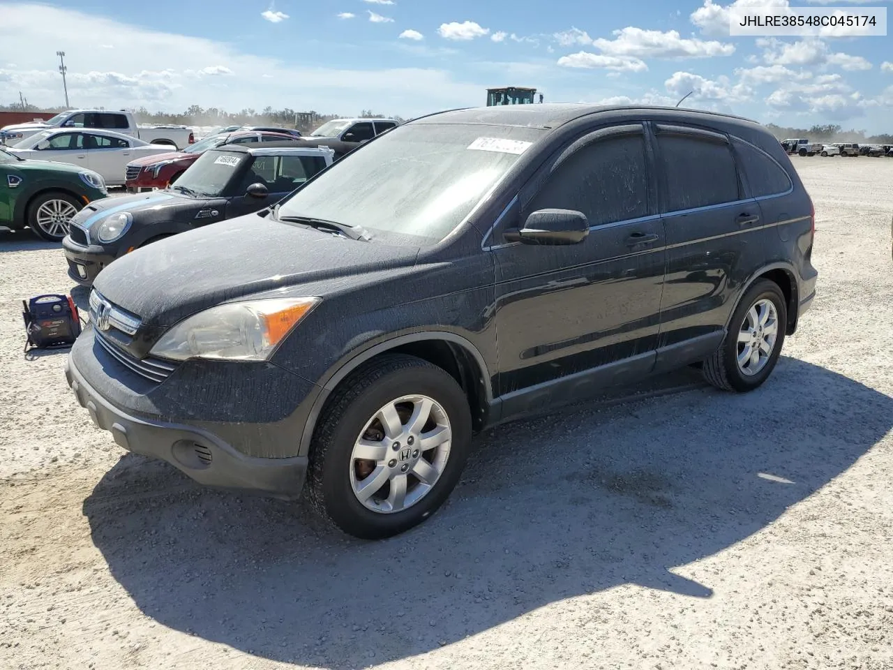 JHLRE38548C045174 2008 Honda Cr-V Ex