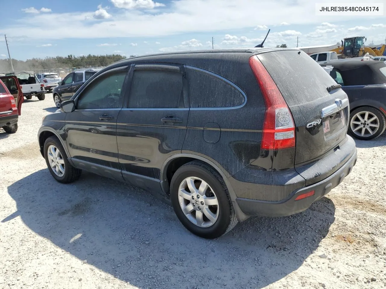 2008 Honda Cr-V Ex VIN: JHLRE38548C045174 Lot: 76175454