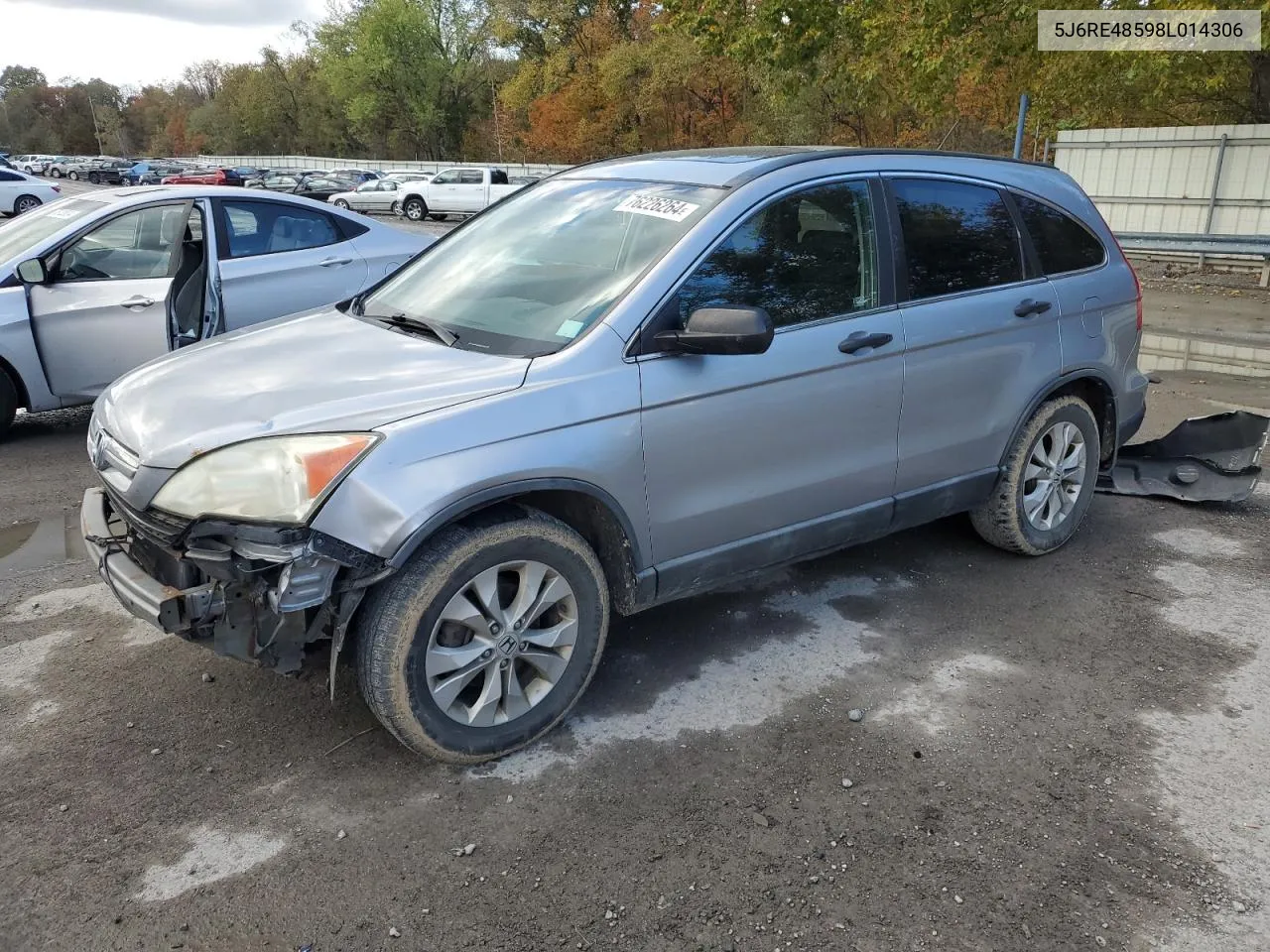 5J6RE48598L014306 2008 Honda Cr-V Ex