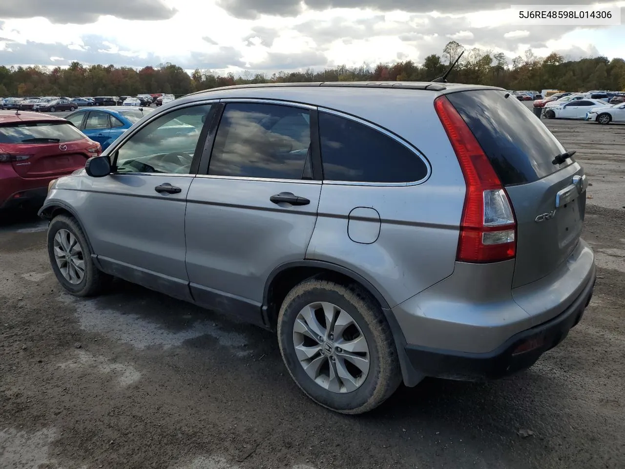 2008 Honda Cr-V Ex VIN: 5J6RE48598L014306 Lot: 76226264